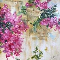 2019_-Bougainvilliers-60X60